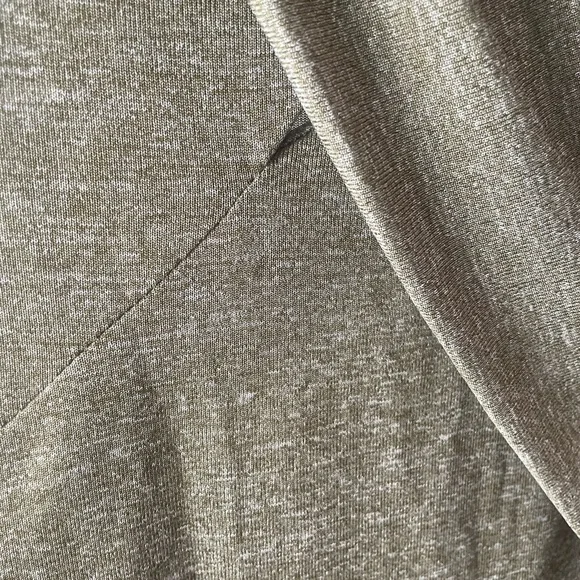 Zara Olive Green Fitted Dress - Picture 9 of 9